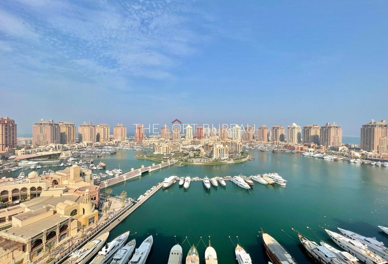 HIGH FLOOR I MARINA VIEW I MODERN 3 BR + MAID - Apartment in West Porto Drive