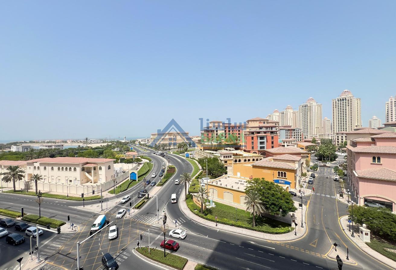 SEMI FURNISHED CITY AND SEA VIEW - Apartment in The Pearl