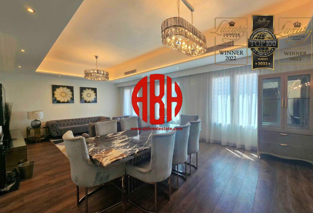 HUGE LUXURY FURNISHED 3BDR + MAID | HUGE BALCONIES - Apartment in East Porto Drive