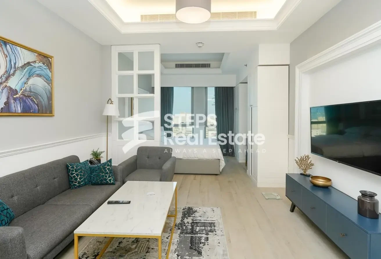 Studio with City Views and Pool | Al Sadd - Apartment in Bin Al Sheikh Towers