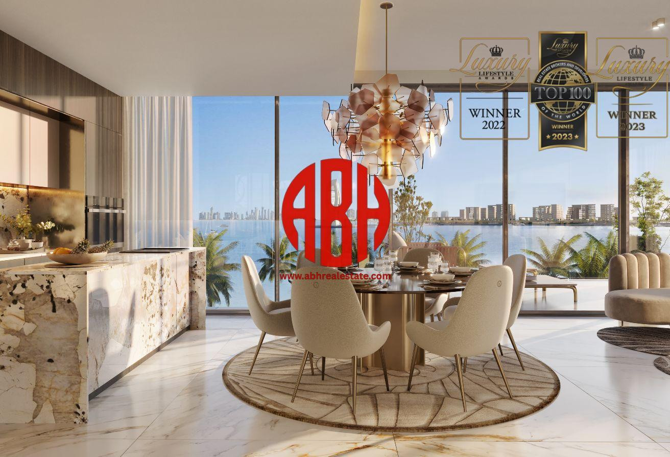 STUNNING SEA-VIEW | LUXURY 2-BDR | INFINITY POOL - Apartment in Qetaifan Islands