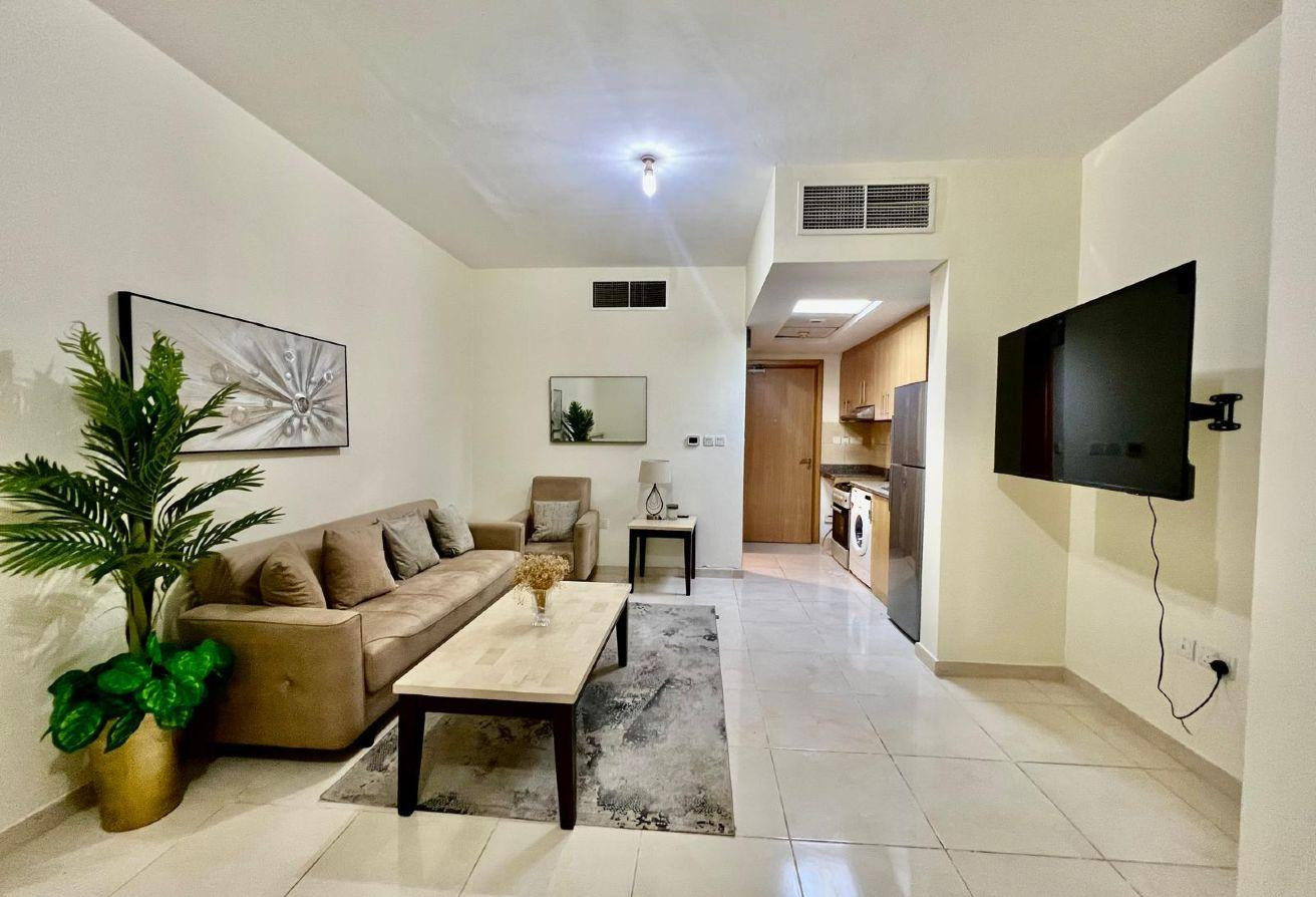 Including bills_studio_furnished_lusail - Studio Apartment in Piazza 3