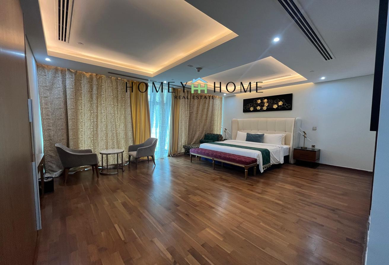 Including bills: Furnished 4 bhk Duplex + maid in Lusail - Duplex in Lusail City