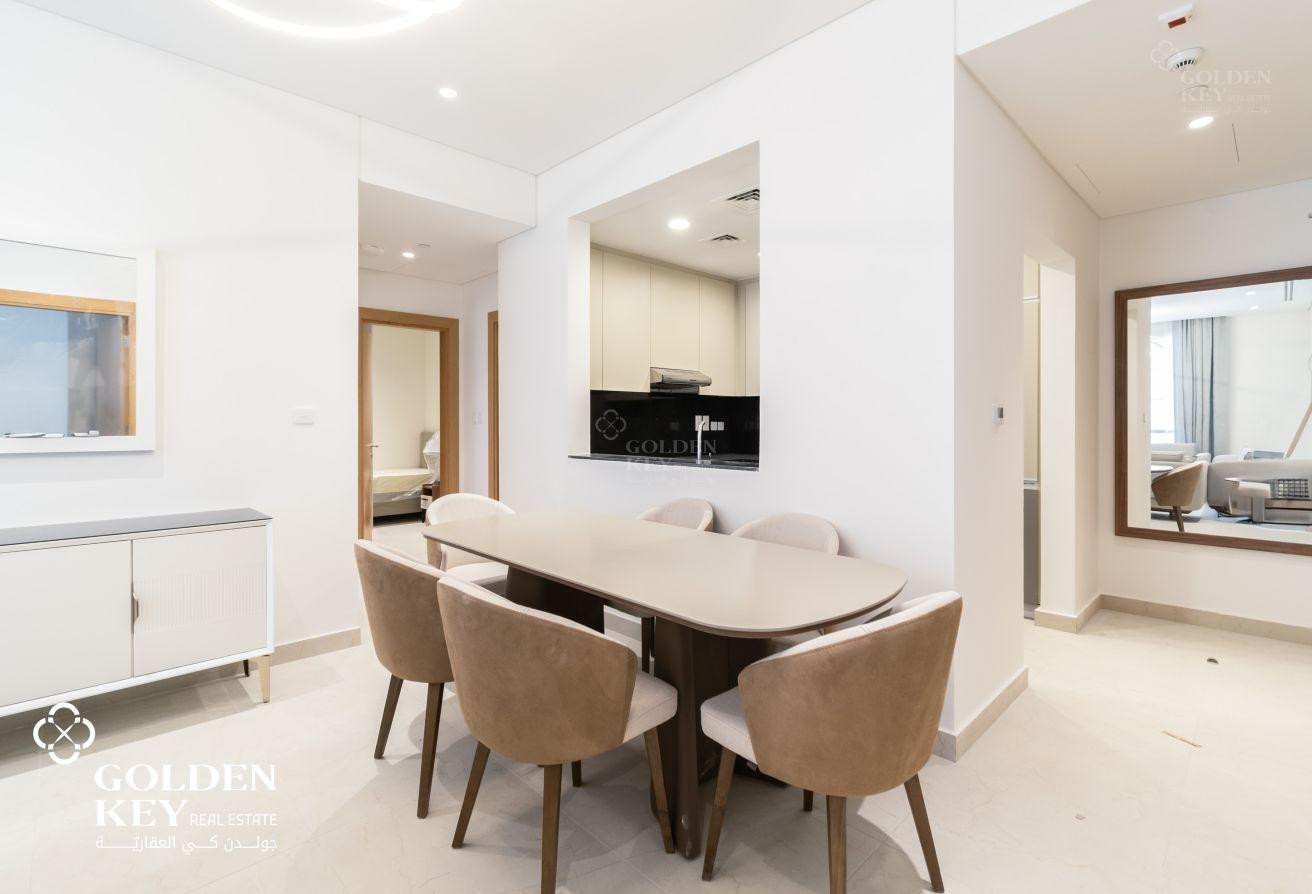 Bill Included| Premium Tower| 2BR+Maid | Furnished - Apartment in The Garden