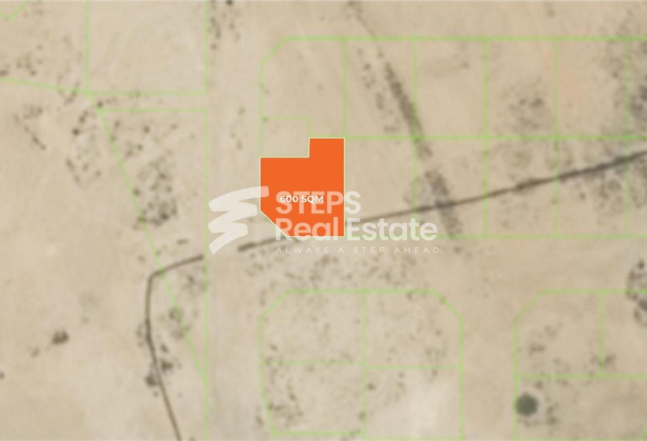 Buildable Land for Residential Use in Al Wakrah - Labor Camp in Al Wakair