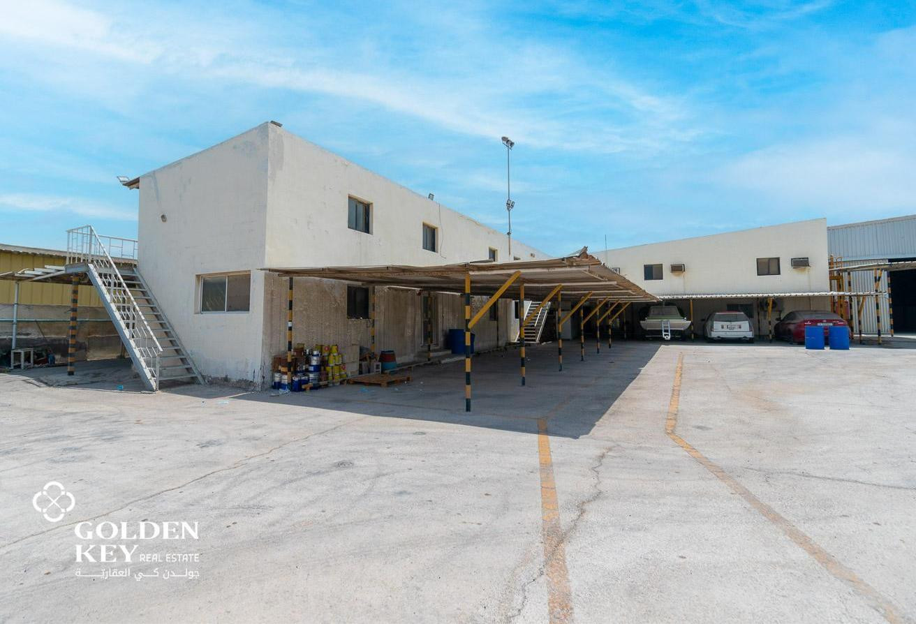 Land w/ General Warehouse for RentIndustrial Area - Plot in Industrial Area