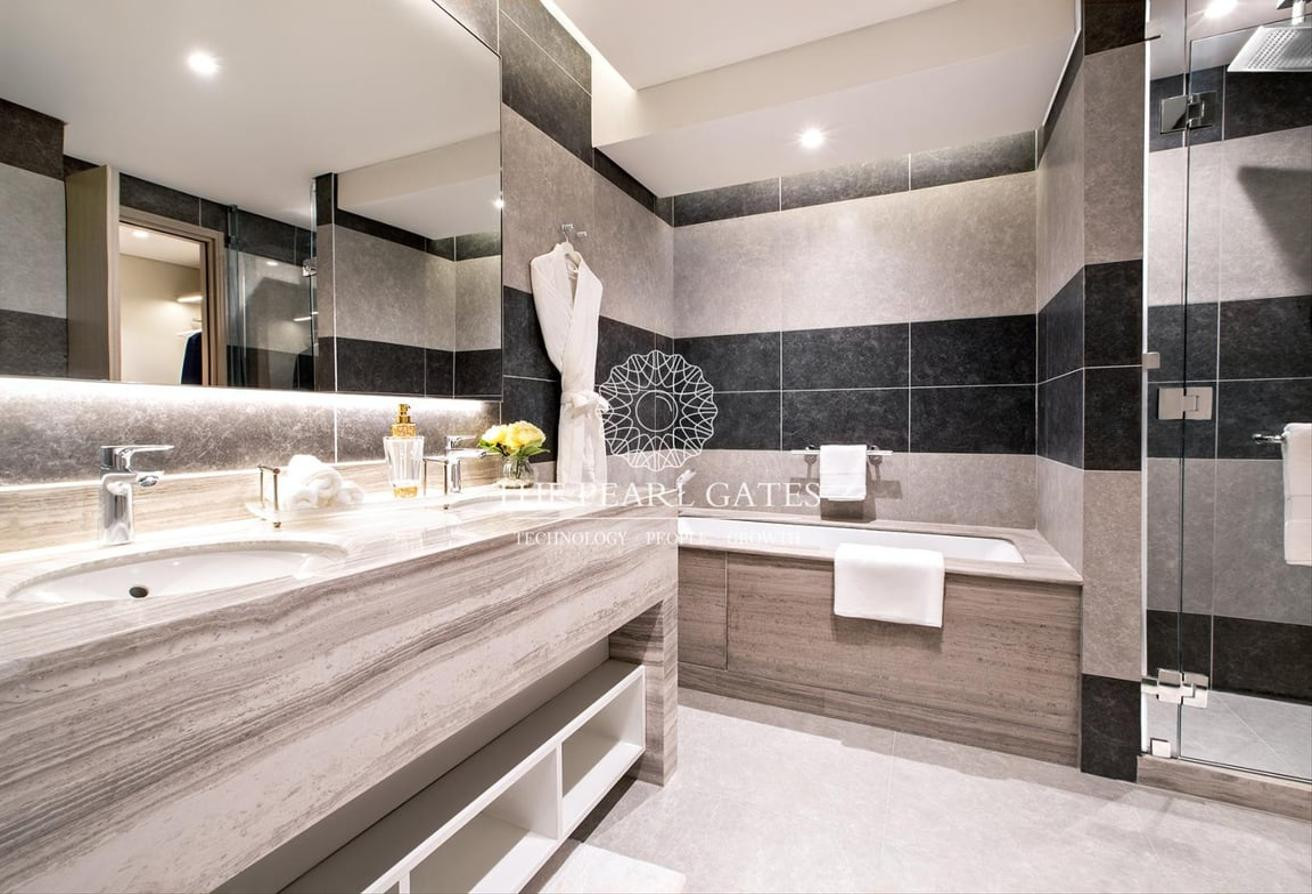 Stylish 1-Bedroom Apartment with Stunning Sea View - Apartment in Abraj Bay