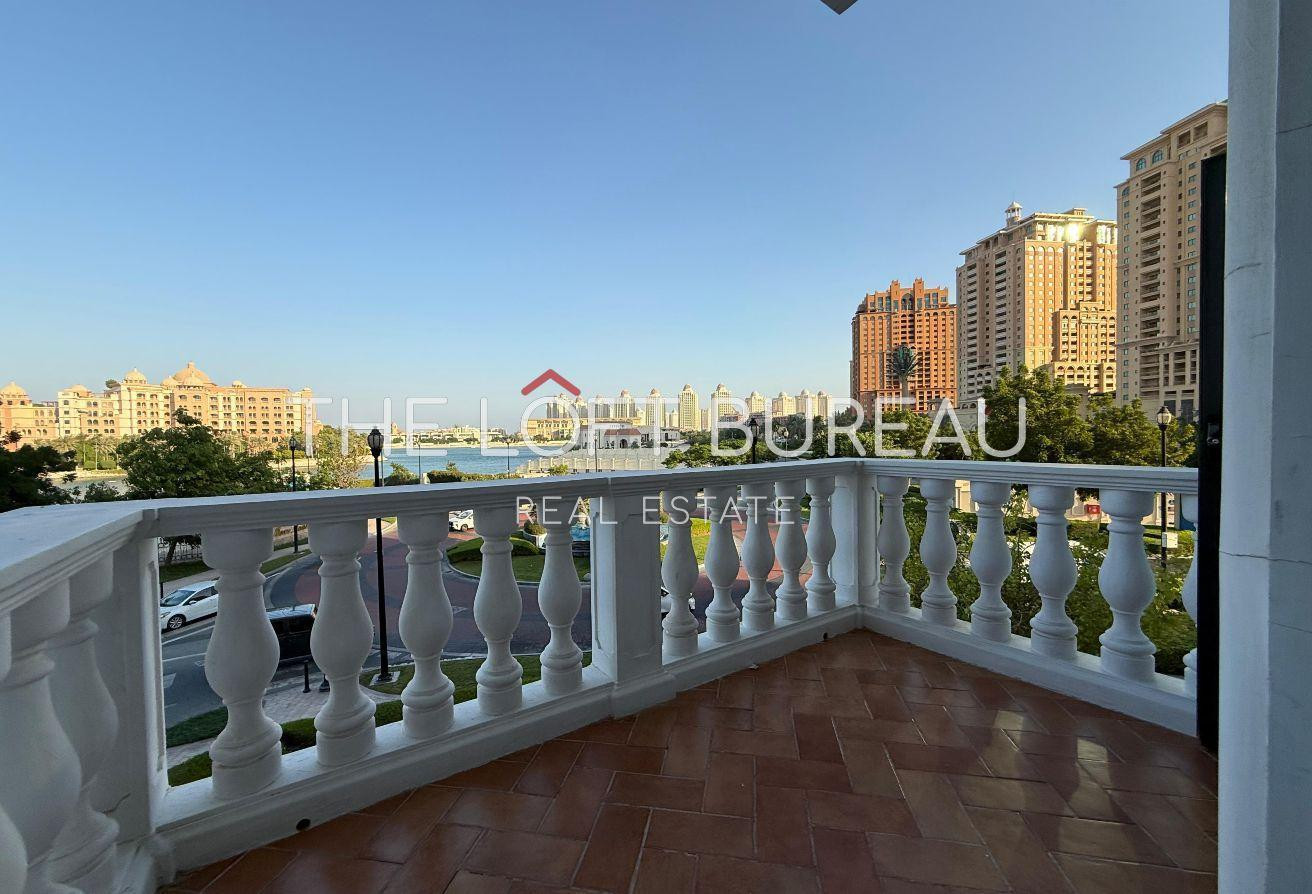 Stylish 1BHK Qanat Quartier w/Balcony | 1.35M