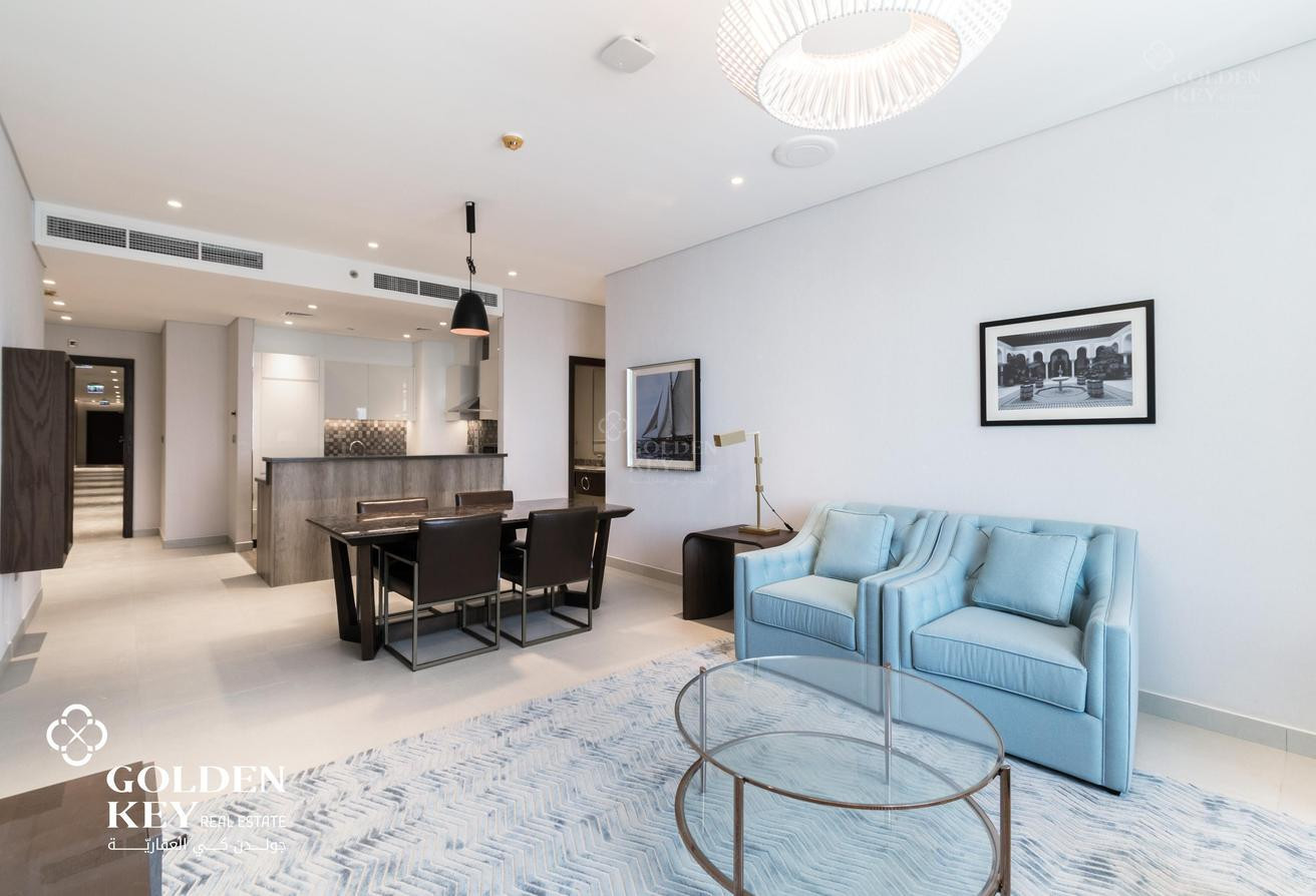 Balcony✅Brane New ✅ Furnished 3+Maid ✅Open Layout - Apartment in Lusail Residence