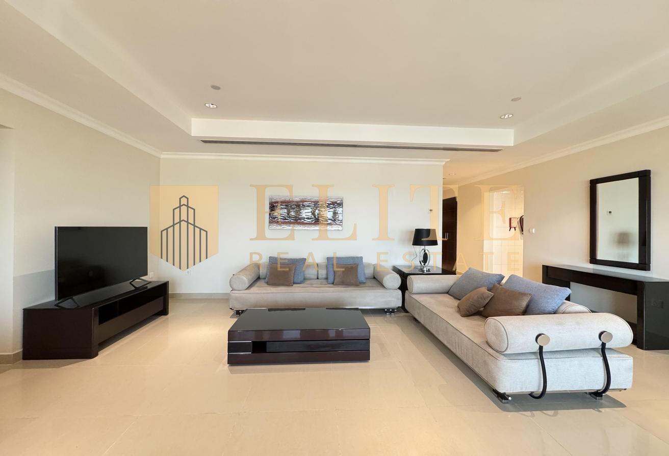 Luxury 2BR Fully Furnished | Qatar Cool Included - Apartment in East Porto Drive