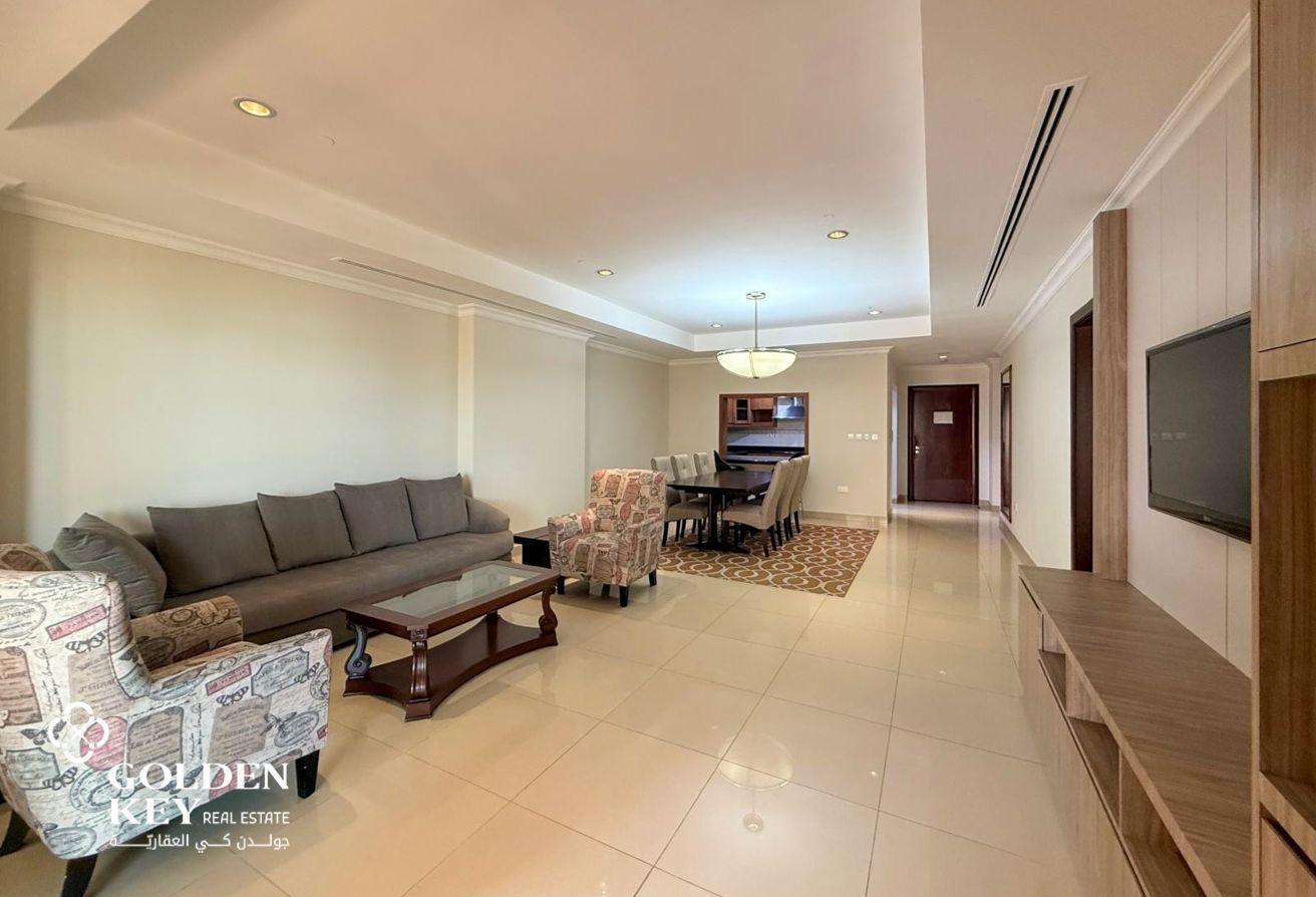 Including Bills 1BR for rent Porto Arabia       