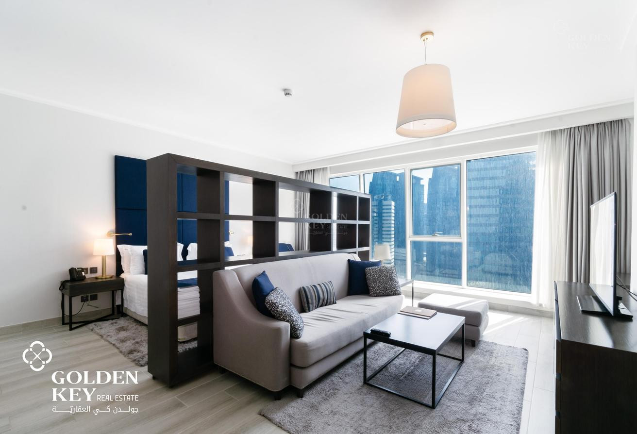 +Bills Included ✅ West Bay, Doha | Studio - Studio Apartment in Centara West Bay Residences & Suites Doha