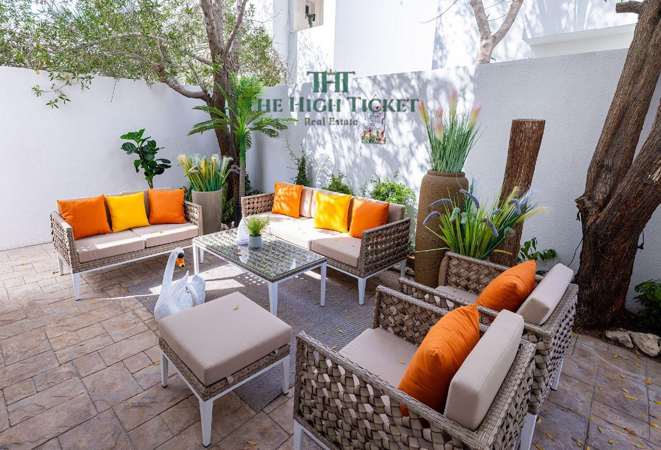4bhk + Maid | Furnished Villa | Courts | Gym - Villa in Al Waab Street