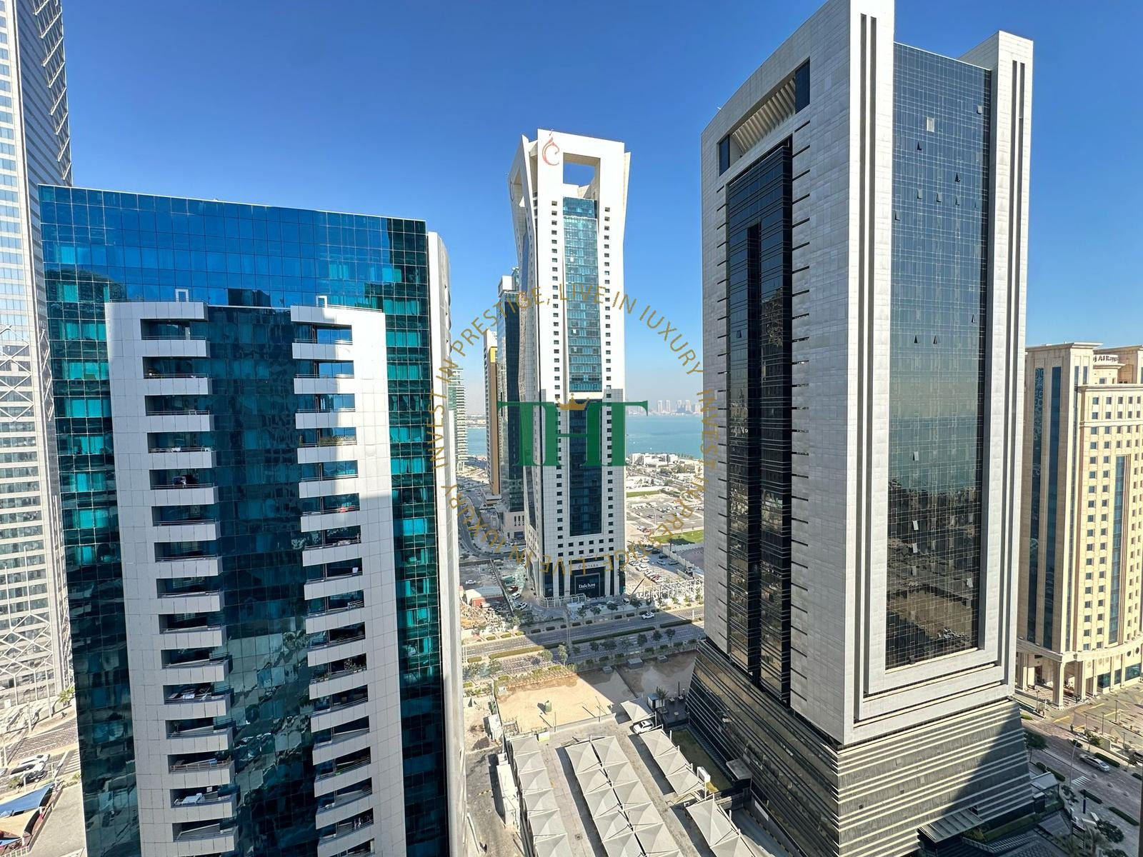 Elegant | 1BHK | FF | City View - Apartment in West Bay Lagoon