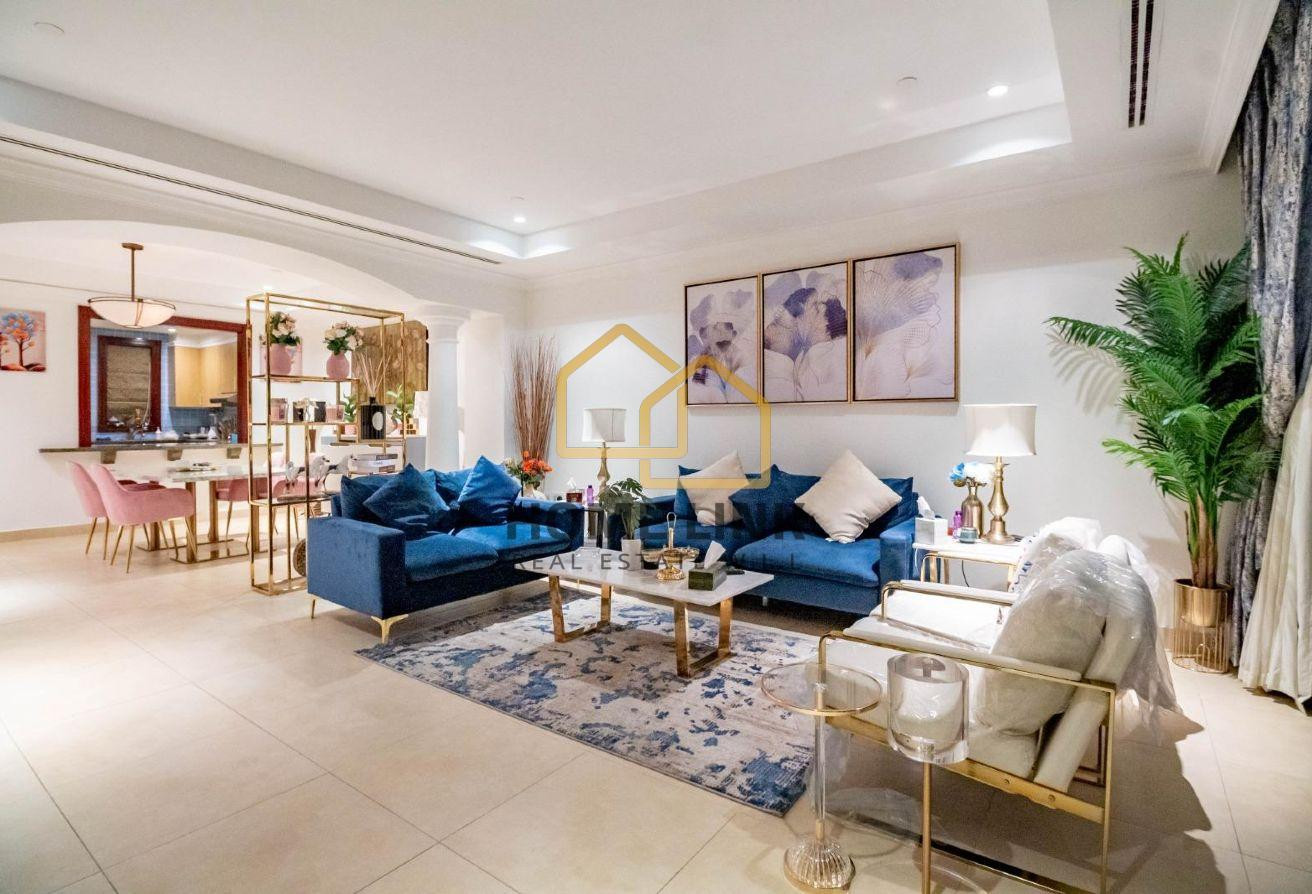 BILLS INCLUDED | SPACIOUS AND ELEGANT 2 BEDROOM FF - Townhouse in Porto Arabia Townhouses