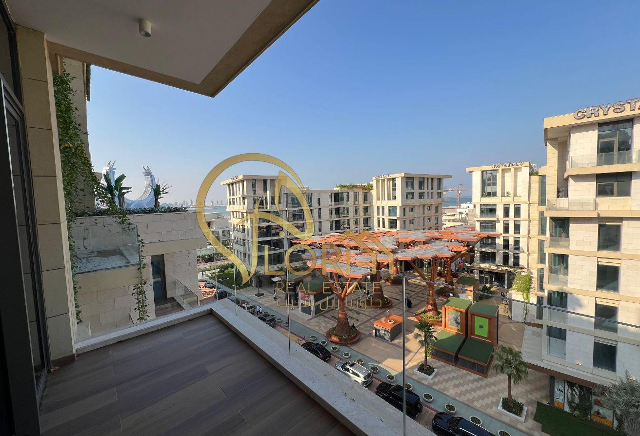 Amazing High Floor 2BHK+maid in Gewan Island|12.5K - Apartment in Gewan Island