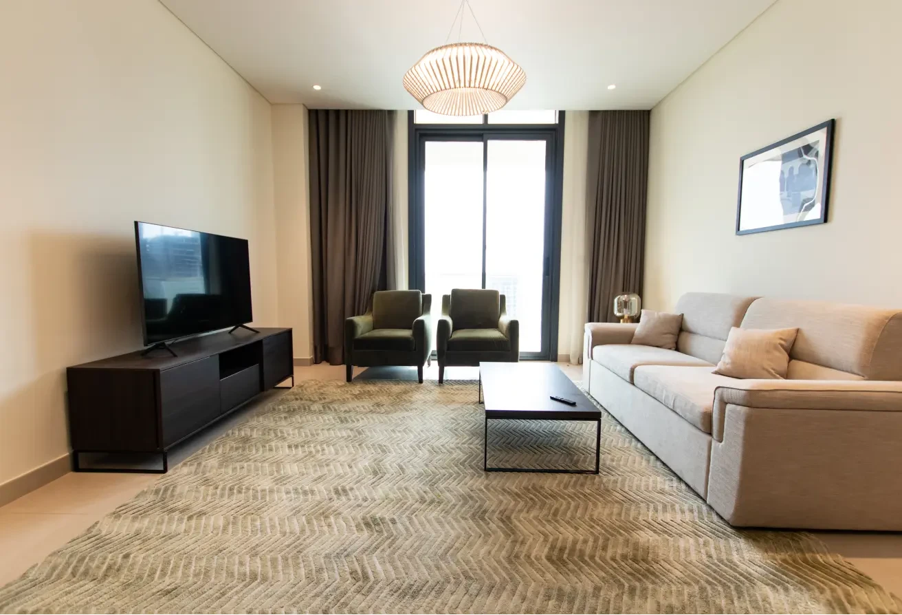 Furnished 1BR Apartment for RENT | Lusail Marina - Apartment in Mamsha Bay