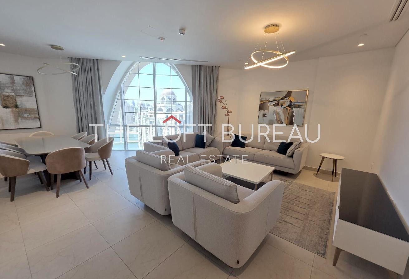 Luxury | +1 months | 3BHK+maid | Sea View | - Apartment in Floresta Gardens