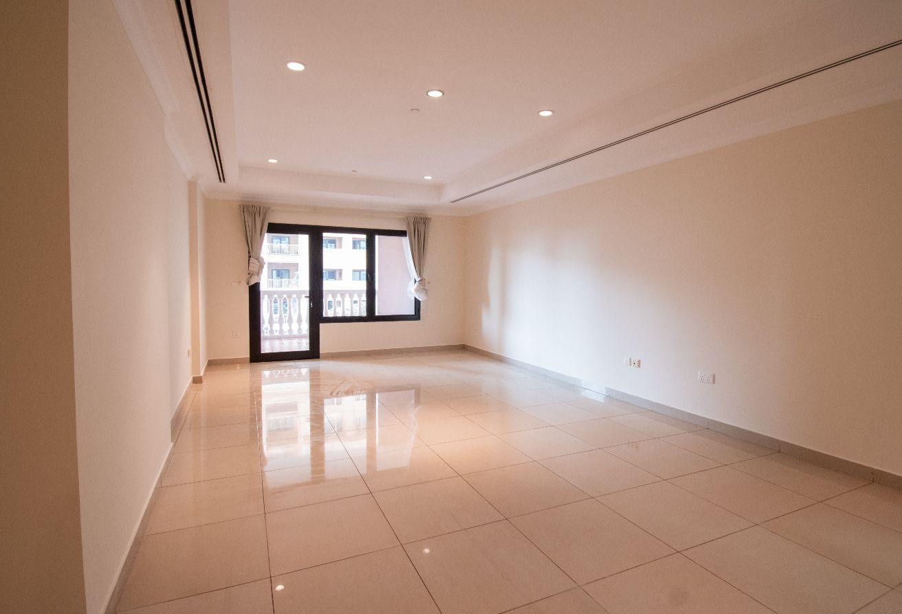 Including Bills | 1BHK + 2 Balcony |Semi Furnished - Apartment in West Porto Drive