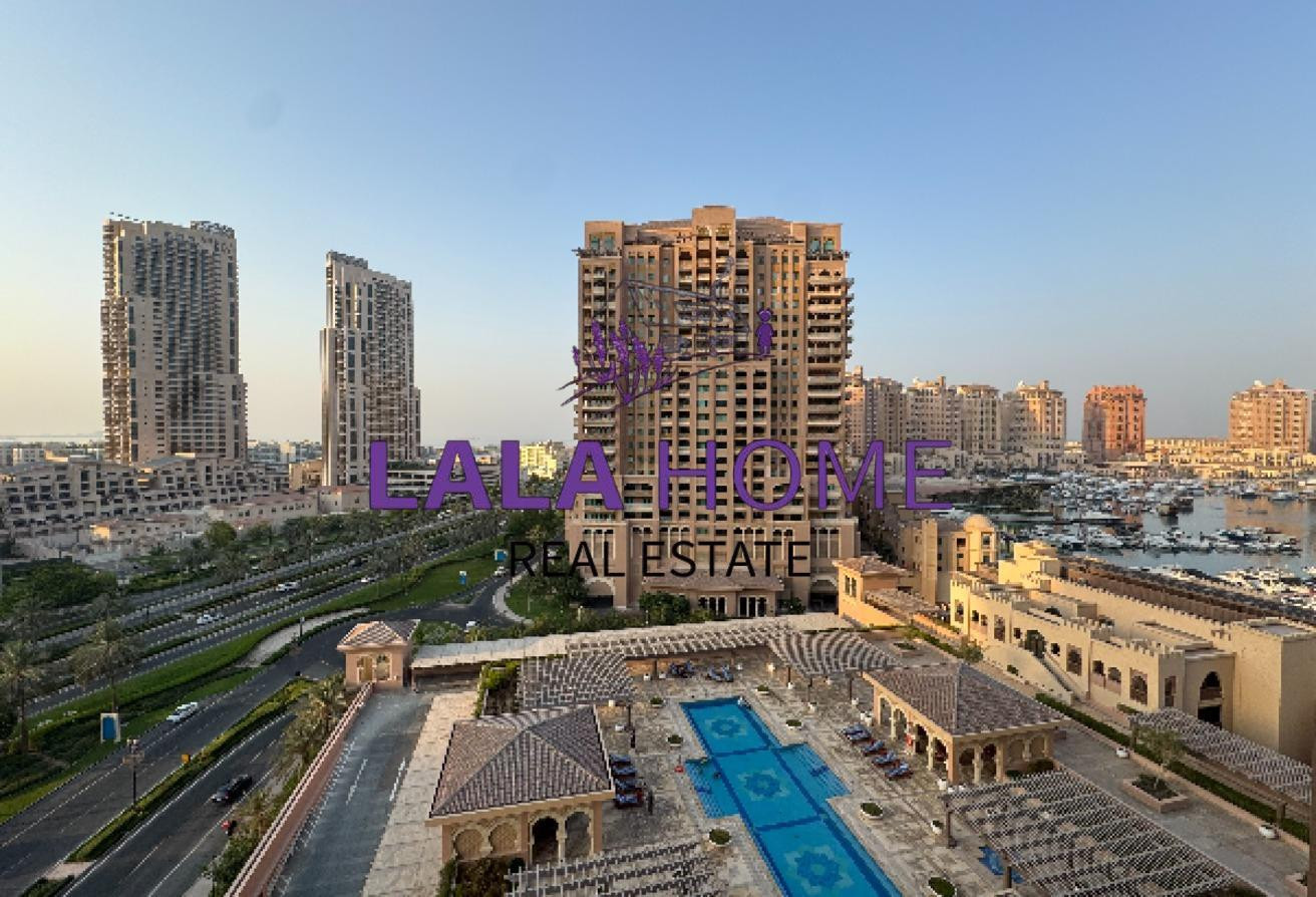Semi Furnished 1Bedroom For Sale - Porto Arabia - Apartment in East Porto Drive