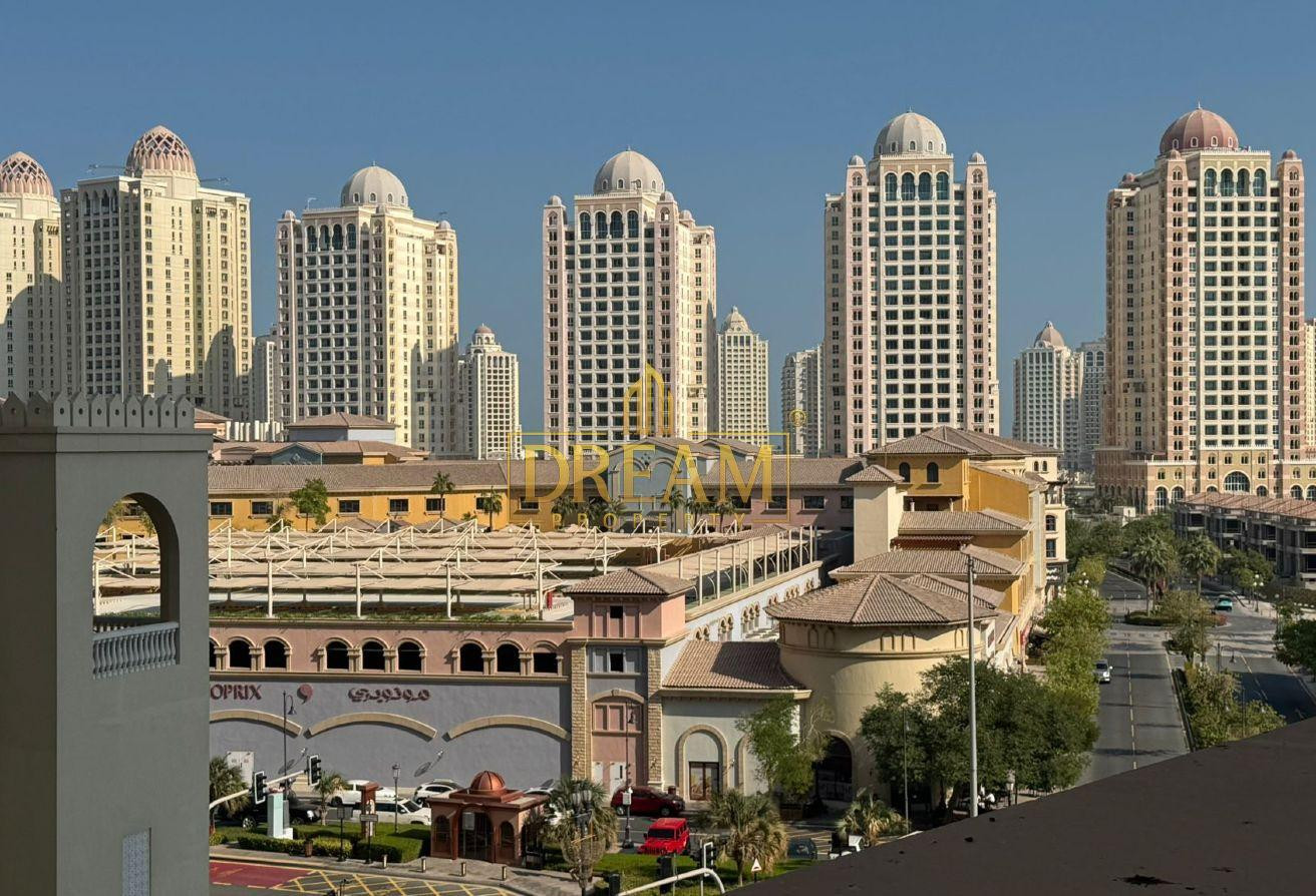 1 Bedroom + Office | Fully Furnished | Balcony - Apartment in West Porto Drive