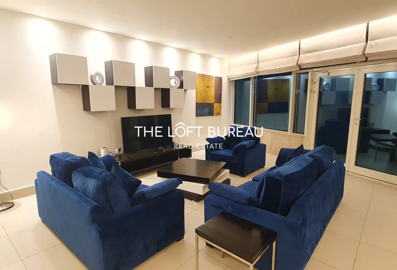 City Sea View | 3BK+M | Bills Inc | FF - Apartment in West Bay