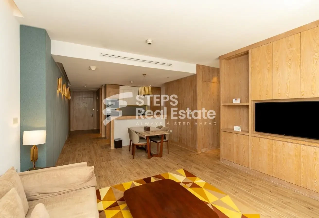 No Commission| Furnished 1-Bedroom Hotel Apartment - Apartment in Al Shatt Street