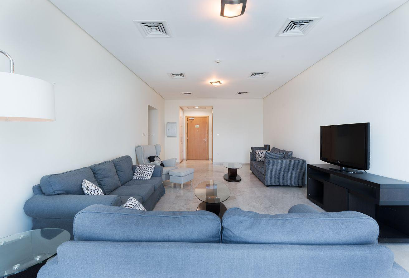 3BDR+1MAID ROOM/FULL FURNISH/SEA VIEW/NEAR LUSAIL