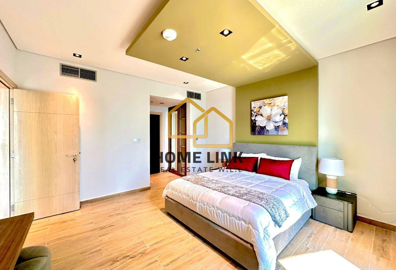 Panoramic view_high floor_2 bedrooms_marina lusail