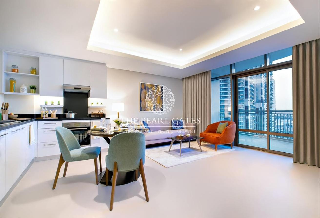 Stylish 1-Bedroom Apartment with Stunning Sea View - Apartment in Abraj Bay