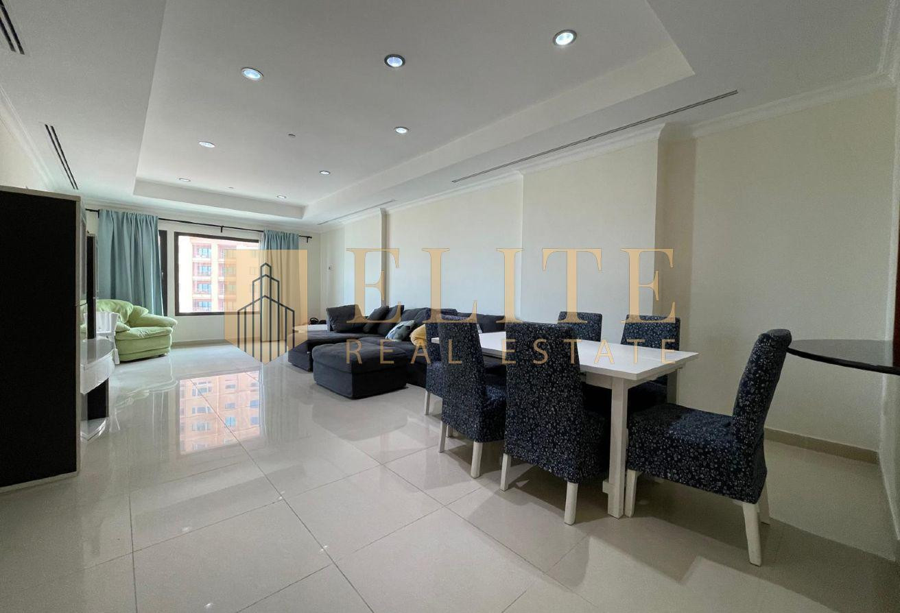 Luxury Furnished 1BHK in The Pearl | 8.5K Incl.