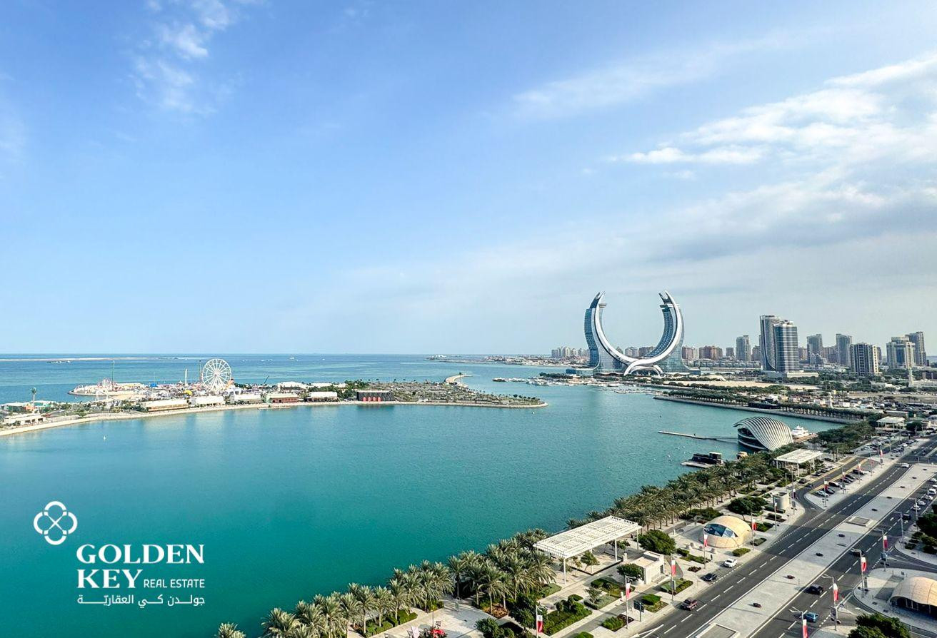 Spacious 3BR + Maid Apartment | Marina Lusail