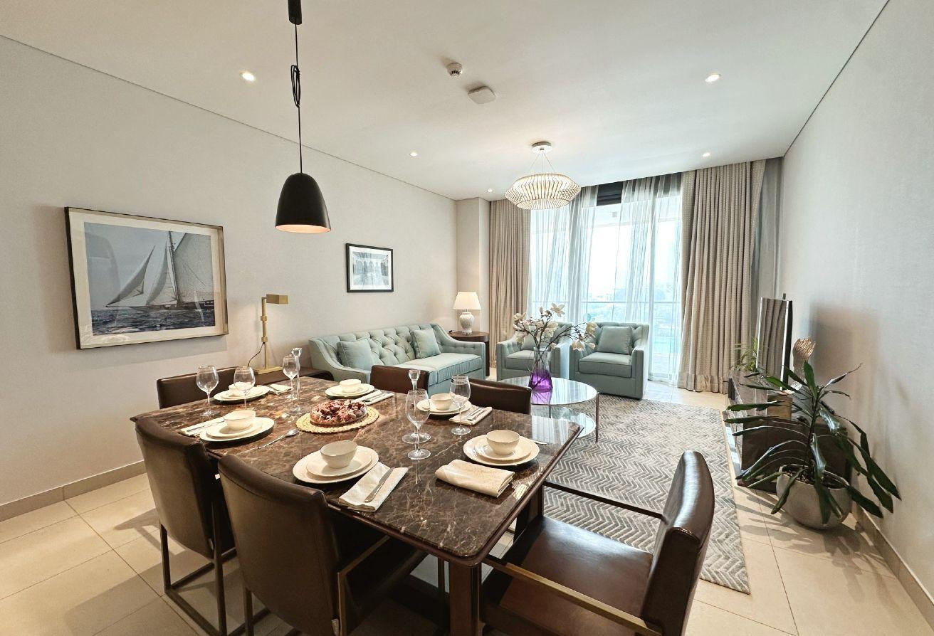 Brand New 3BR | Maid’s Room | Marina View - Apartment in Lusail Residence