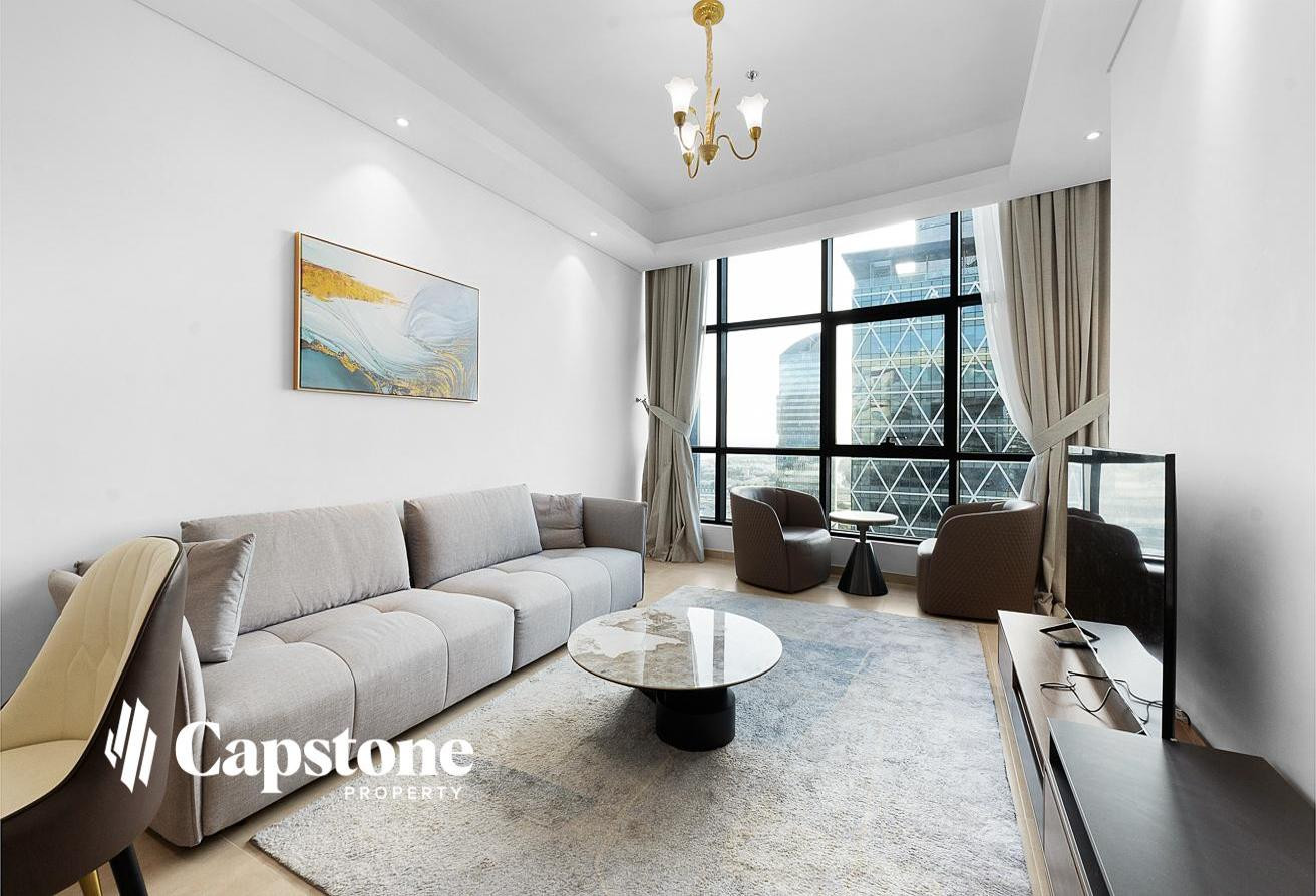 DIRECT SEA VIEW 1BR FULLY-FURNISHED APARTMENT