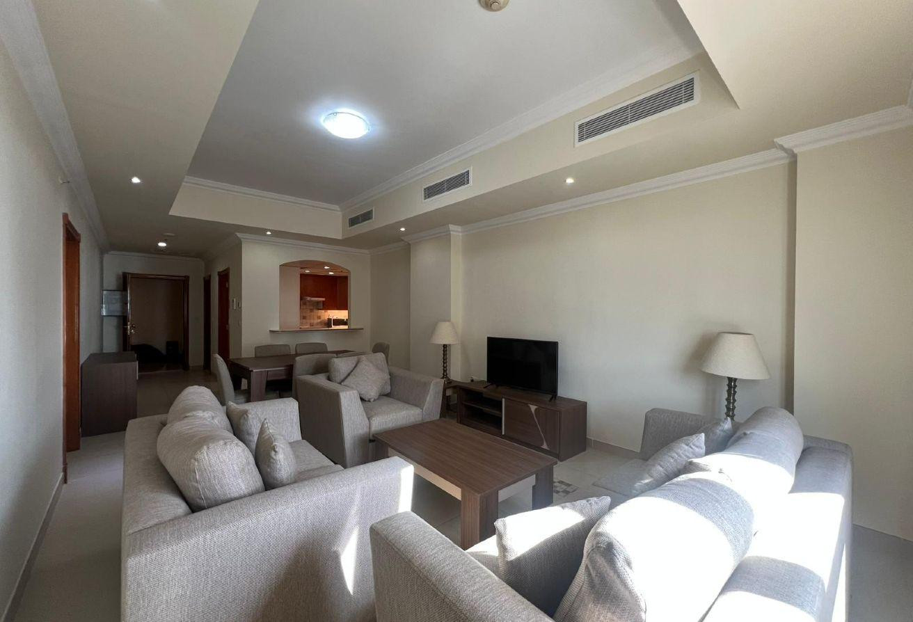 1 Spacious BHK+Office-Fully Furnished-Porto Arabia