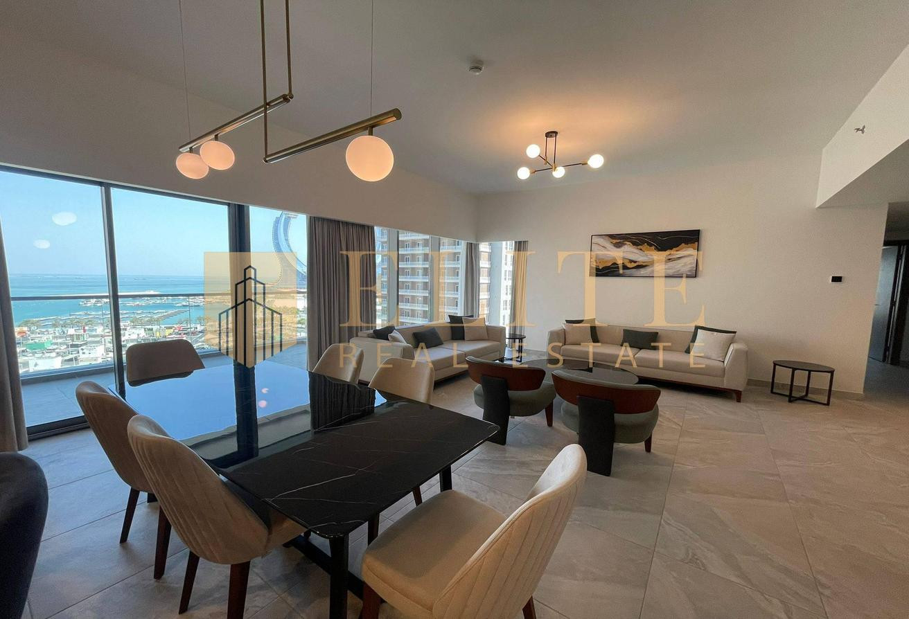 Fully Furnished 2 Bedroom + Maid’s Room | Lusail - Apartment in Lusail Residence