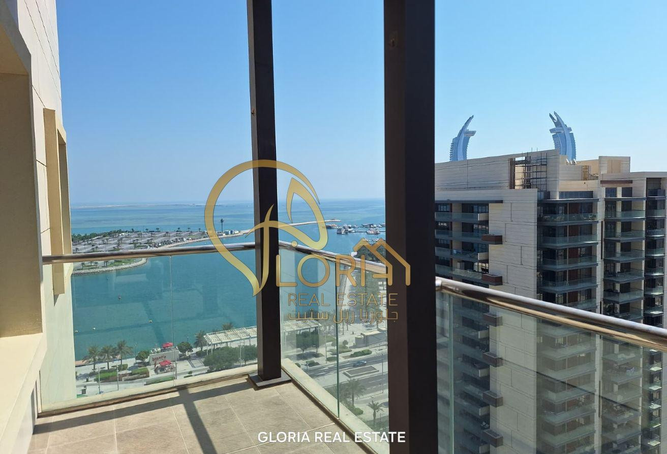 Luxury Furnished 1BHK Full Sea View Lusail Marina