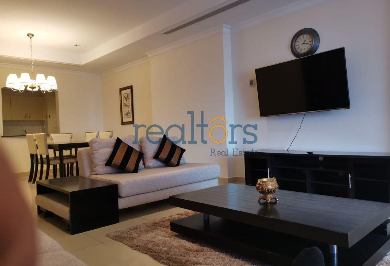 1 Bed | Furnished Apartment | Partial Marina - Apartment in Tower 13