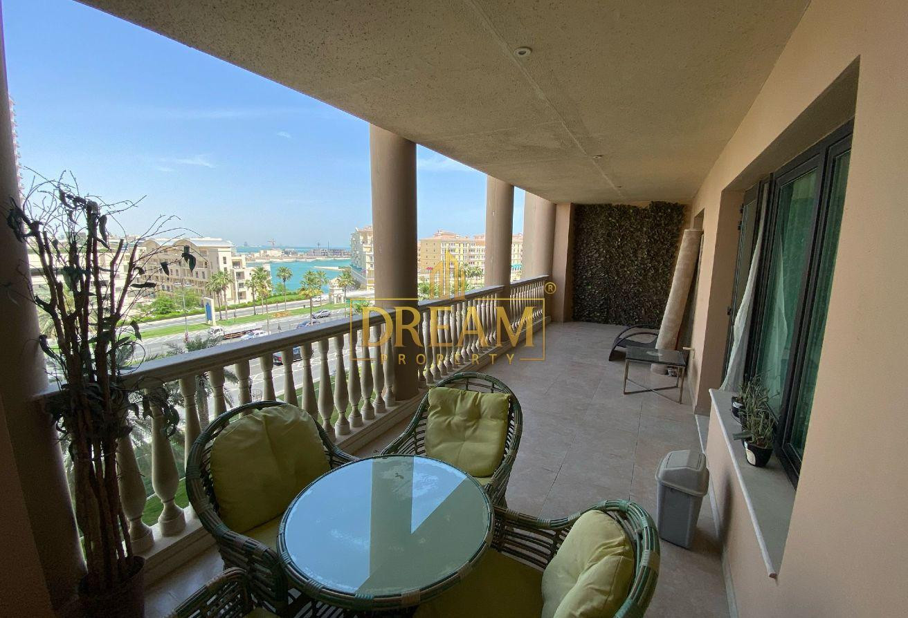 Elegant 1 Bedroom | Balcony | Fully Furnished - Apartment in Porto Arabia
