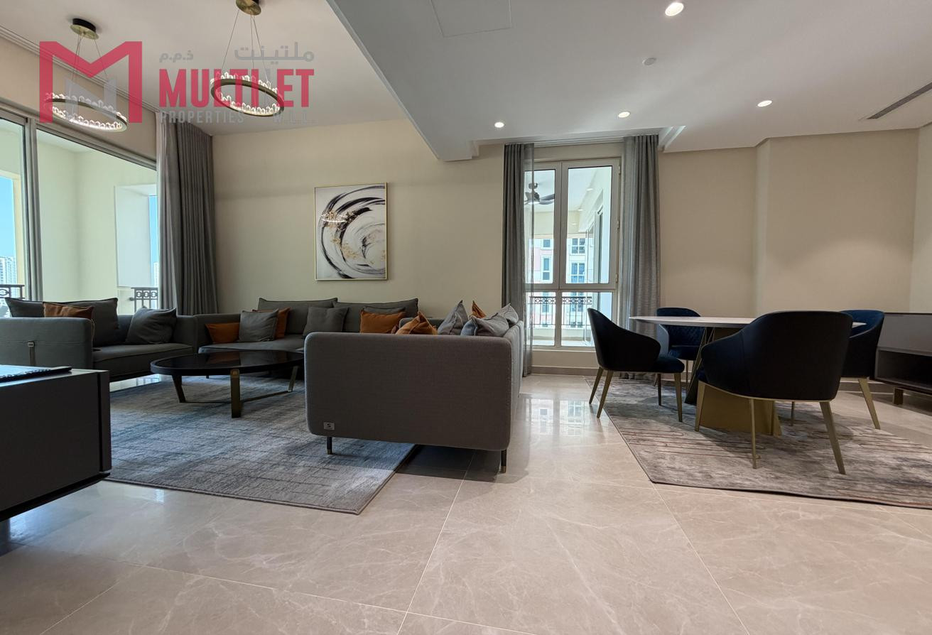 Beach View 1 Bedroom+Office in Viva Bahriyah