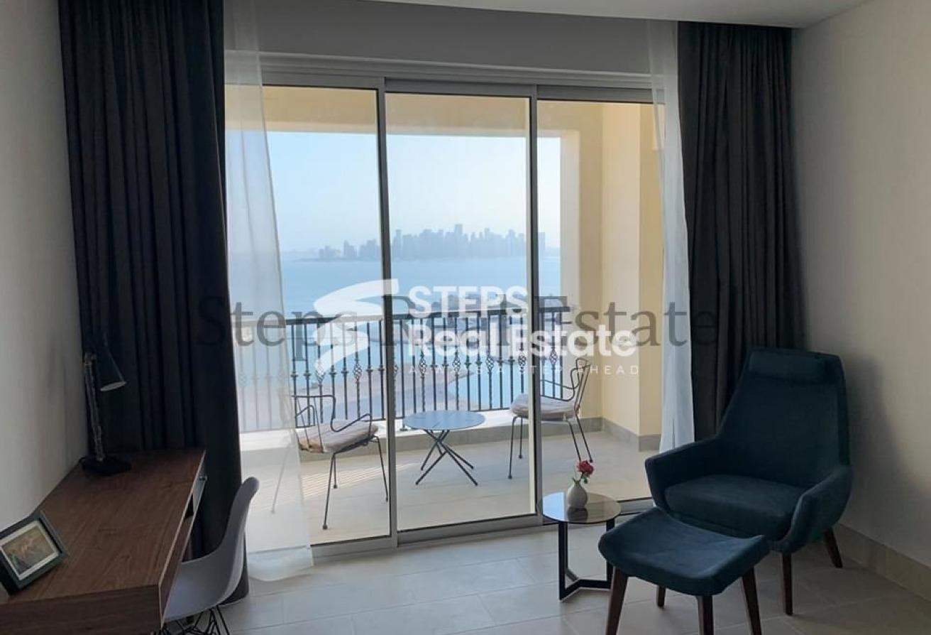 Fully Furnished 1 BHK Apartment in The Pearl - Apartment in Viva West