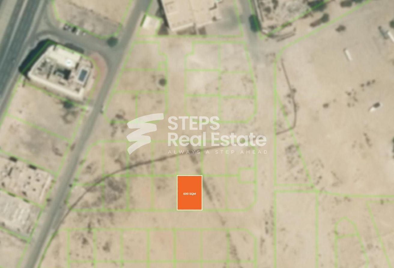 Buildable Land for Residential Use in Al Wakrah - Labor Camp in Al Wakair