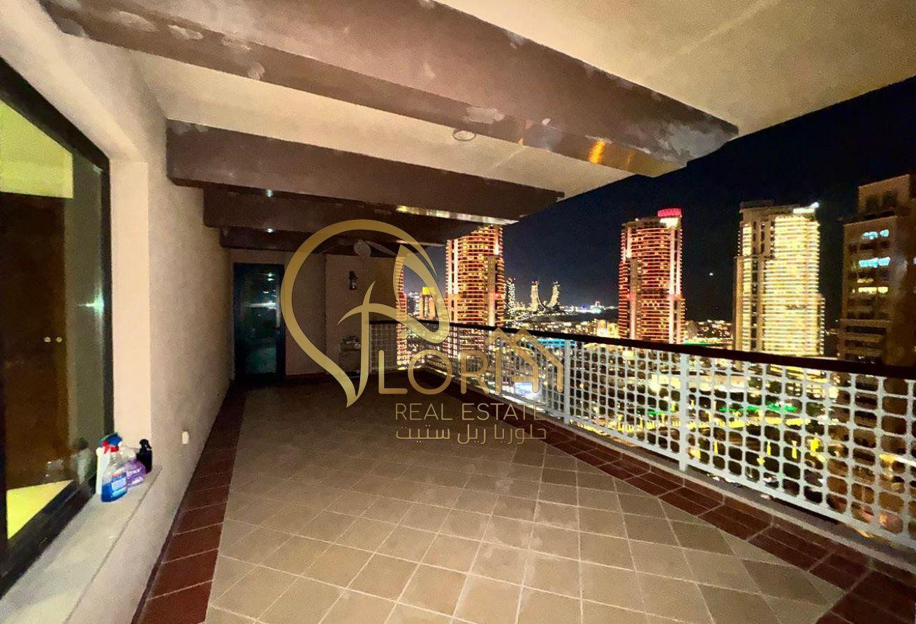 Spacious 3BHK In The Pearl w/City+Marina View|15K - Apartment in East Porto Drive