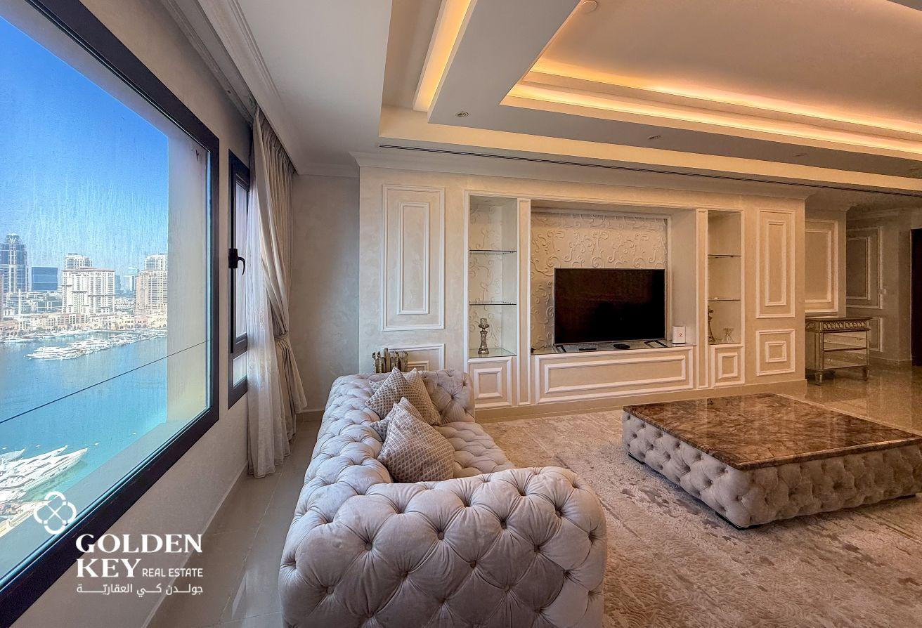 Furnished 1 Bed | Balcony | Porto Arabia | 7500