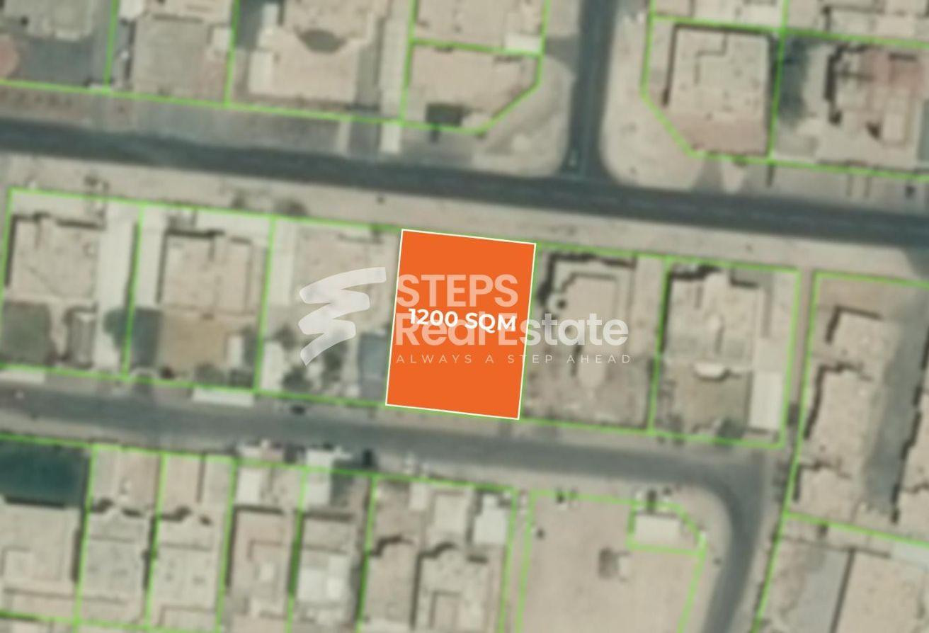 Prime Residential Land for Sale in Gharrafa - Labor Camp in Al Hanaa Street