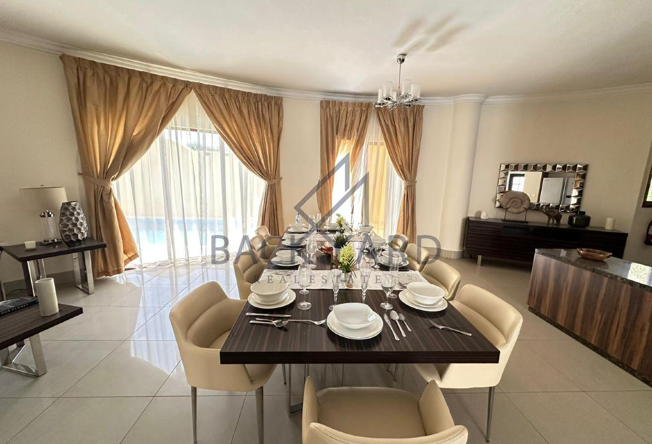 Fully Furnished 4BHK+Maid Villa with Private Pool - Villa in Ain Khaled