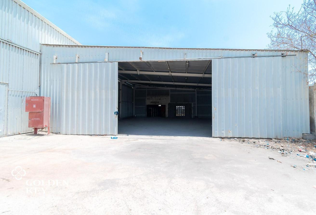 Land w/ General Warehouse for RentIndustrial Area - Plot in Industrial Area