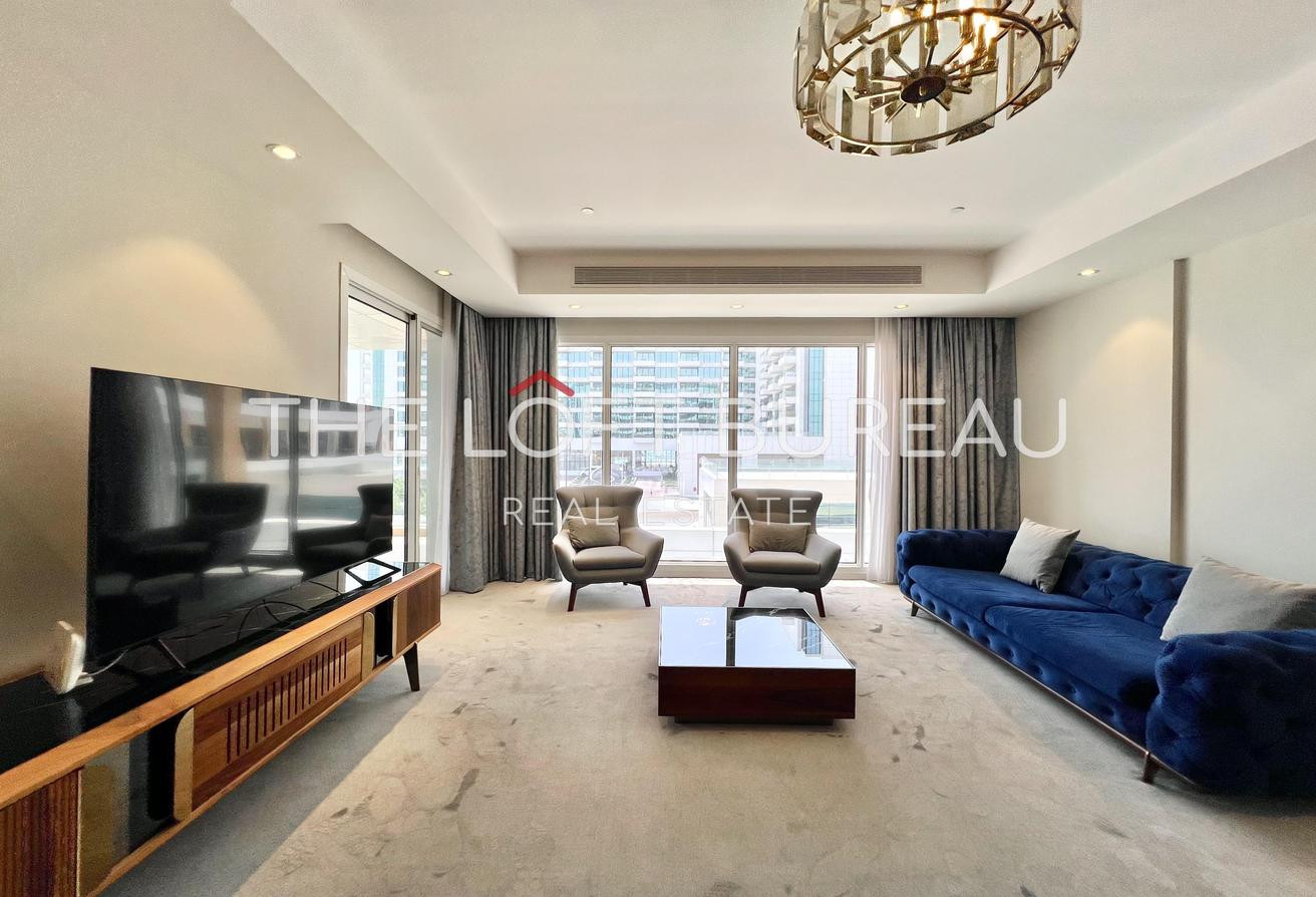 Elegant 1 BHK | Lusail | Sea View | PP Available - Apartment in Lusail Residence