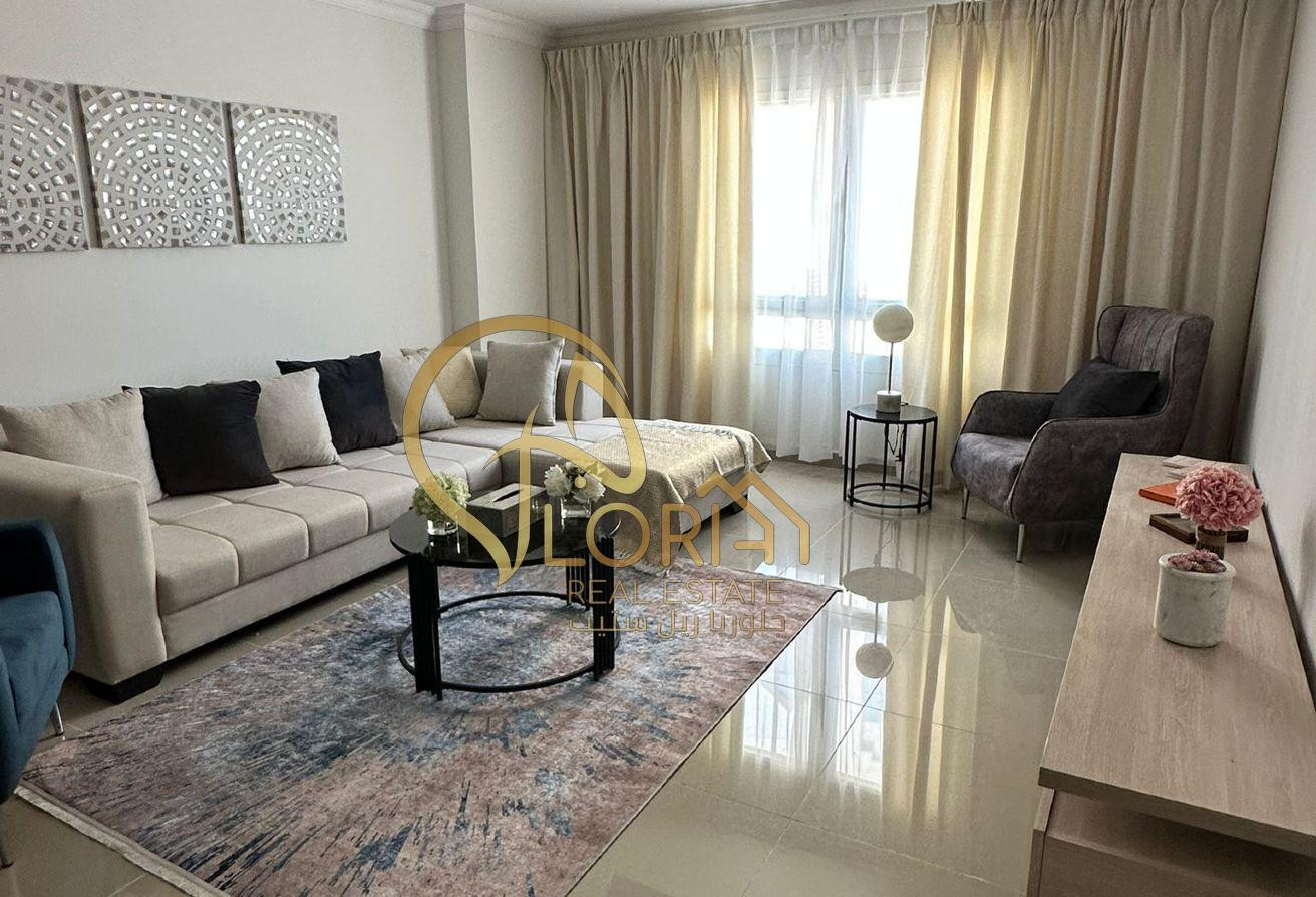 Spacious 1BR with balcony in Porto Arabia 7.500QAR