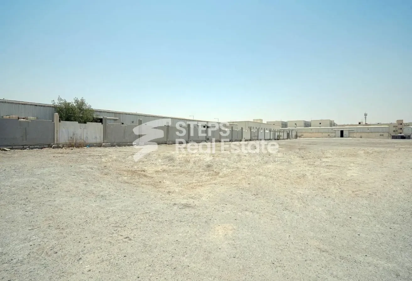 Gated Parking on Main Road Industrial Area - Labor Camp in Industrial Area
